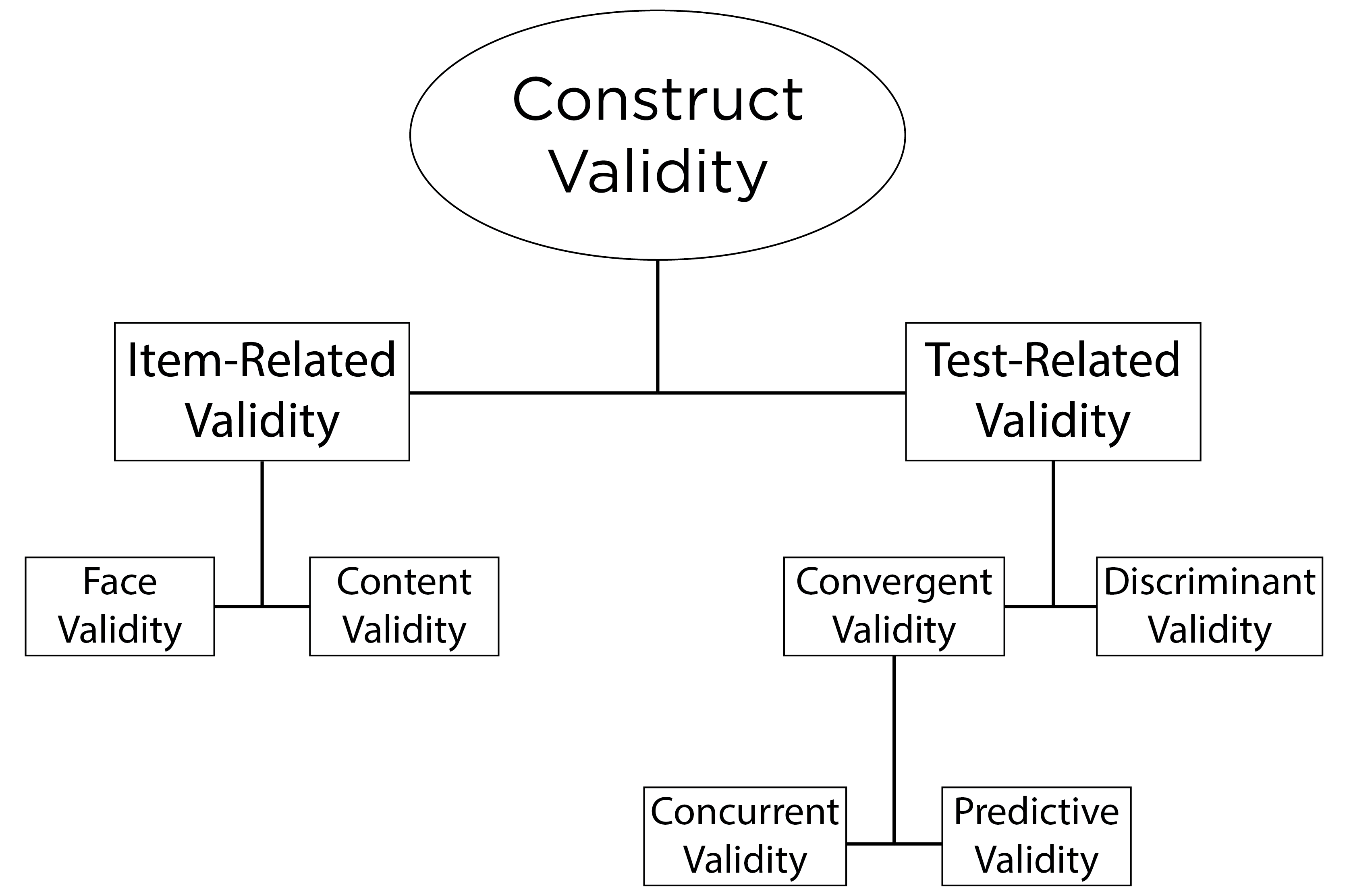 Organization of Types of Measurement Validity That Are Subsumed by Construct Validity.